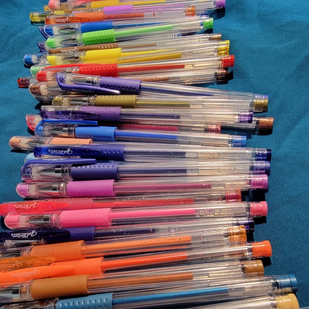 Gel writer gel pens group of 50